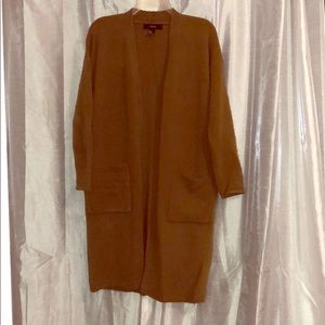 Duster .. Brown Sweater